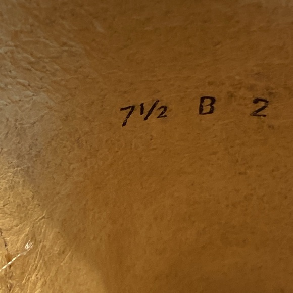 Women's Ferrini Western Hand Tooled Brown Leather Cross Wing Cowboy Boots Sz 7.5 - Picture 11 of 15